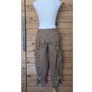 Dolce & Gabbana Cropped Military Pants - sz 42